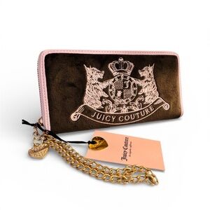 Juicy Couture Scottie Dog Chocolate LG Wallet